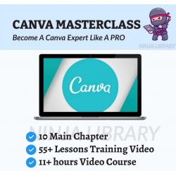 [Video Course] Canva Masterclass Course - Become A Canva Graphic Design Expert Like A PRO 